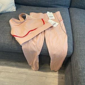 Fabletics NWT, Pink Workout Set, Size Med,
